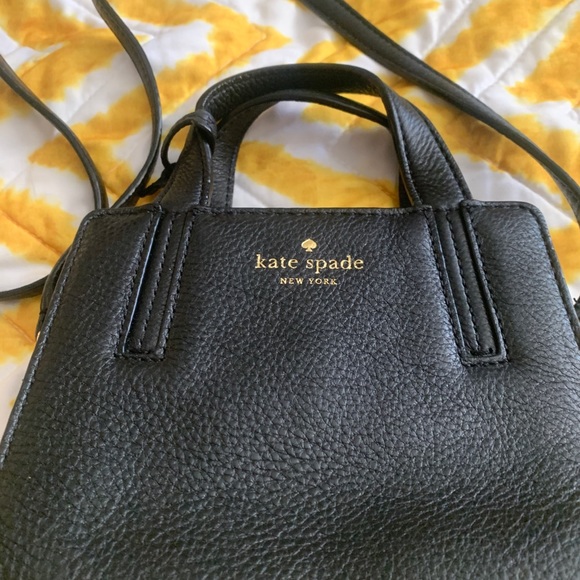 Kate Spade Mini Dominique Bag in Black EUC - Picture 2 of 10